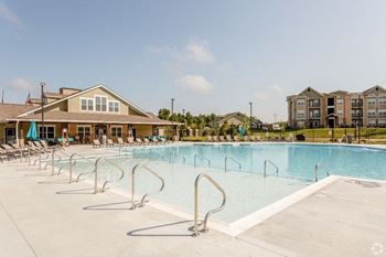 Our apartments offer a swimming pool